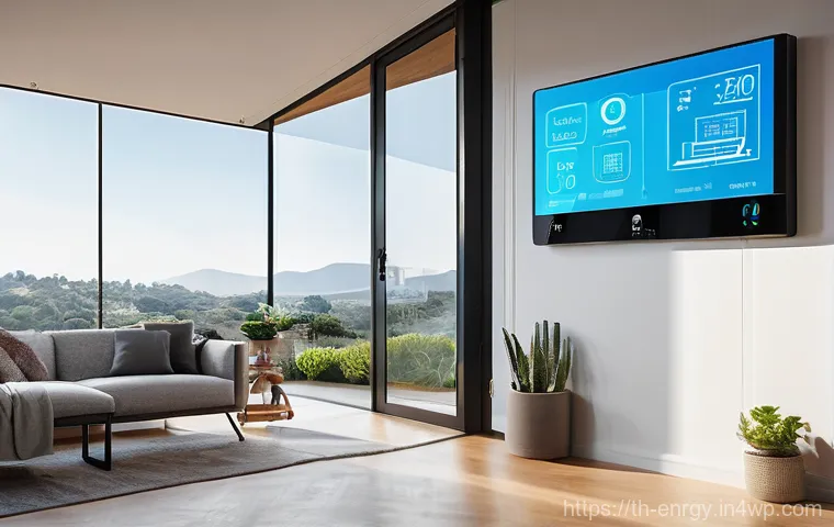 분산형 에너지 시스템의 에너지 관리 시스템 - **Prompt 2: A Vibrant Community Powered by Clean Energy**
    An aerial or elevated view of a bustli...